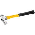 Performance Tool 16 Oz. Ball Pein Hammer with Fiberglass Handle Cushion Grip PMM7032B